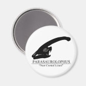 Parasaurolophus Magnet (Vorderseite/Rückseite)
