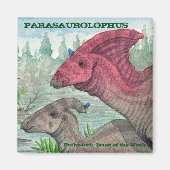 Parasaurolophus Magnet (Vorne)