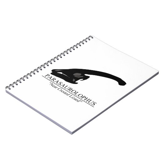 Parasaurolophus Notizblock (Linke Seite)