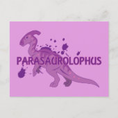 Parasaurolophus Postkarte (Vorderseite)