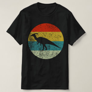 Parasaurolophus retro Vintage Silhouette 70er T-Shirt