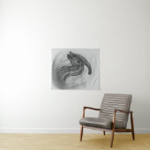 Parasaurolophus Sketch Wandteppich (Beispiel (Horizontal))