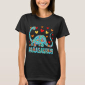 Parasaurus Paraprofessional Paraeducator Dinosaur T-Shirt (Vorderseite)