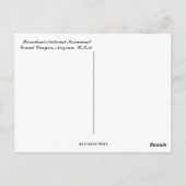 Parashant National Monument Grand Canyon Arizona Postkarte (Rückseite)