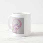 Parasitärer Fadenwurmwurm (Ascarid-SP.) Kaffeetasse (Vorderseite Links)