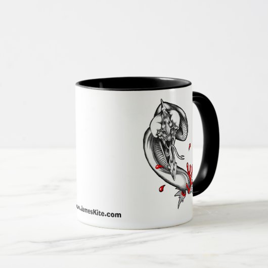 Parasitäres Chestburster Tasse (VorderseiteRechts)