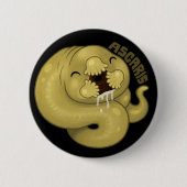 PARASITEN: Ascarid Button (Vorderseite)