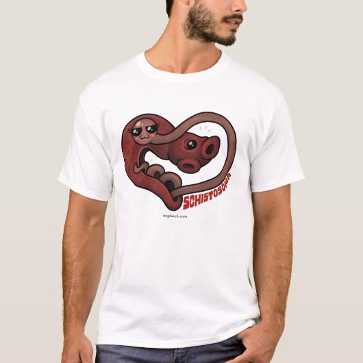PARASITEN: Blut-Plattfische (Schistosoma) T-Shirt (Vorderseite)