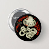 PARASITEN: Guinea-Wurm Button (Vorne & Hinten)