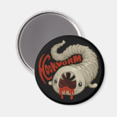 PARASITEN: Hakenwurm (Zähler) Magnet (Vorderseite/Rückseite)