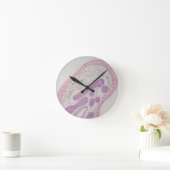 Parasitic nematode worm (Ascaris sp.) Runde Wanduhr (Zuhause)