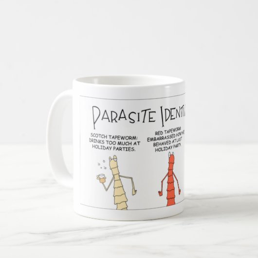 Parasitidentifizierung Kaffeetasse (Vorderseite Links)