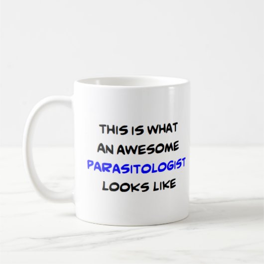 Parasitologe, phantastisch kaffeetasse (Links)
