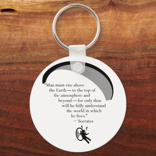 paraSokrates Schlüsselanhänger (Vorderseite)