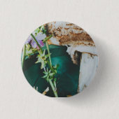 Parasol mushroom, Swedish Archipelago, Sweden Button (Vorderseite)