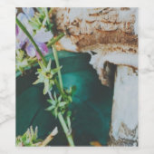 Parasol mushroom, Swedish Archipelago, Sweden Weinetikett (Einzelnes Label)