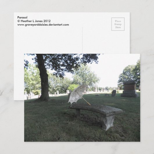 Parasol Postkarte (Vorne/Hinten)