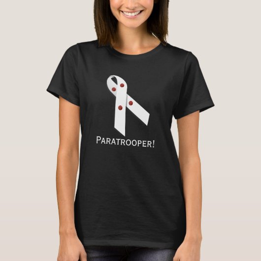 Parathyroidparatrooper, weißes Band T-Shirt (Vorderseite)