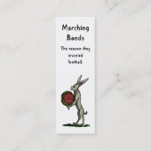 Paratime Lesezeichen Mini Visitenkarte (Rückseite)