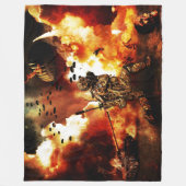PARATROOPER der APOKALYPSE Fleecedecke (Vorderseite)