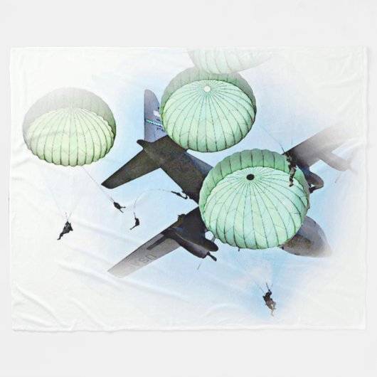 PARATROOPER FLEECEDECKE (Vorderseite (Horizontal))