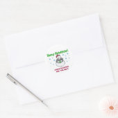 Paratrooper HOLIDAY Runder Aufkleber (Umschlag)