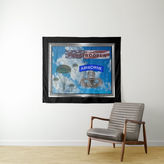 Paratrooper Wandteppich (Beispiel (Horizontal))