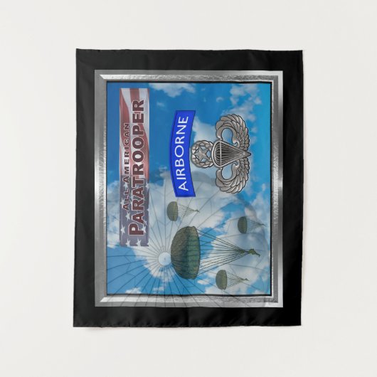 Paratrooper Wandteppich (Vorderseite)