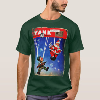 Paratroops Weihnachtsmann und Yank Magazine 1943 W T-Shirt
