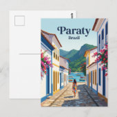 Paraty Brasilien Postkarte (Vorne/Hinten)