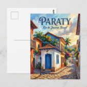 Paraty Brasilien Postkarte (Vorne/Hinten)