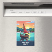 Paraty Brazil Travel Magnet (In Situ (Geschirrspüler))