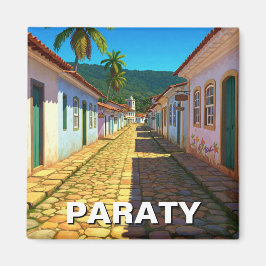 Paraty Brazil Travel Magnet