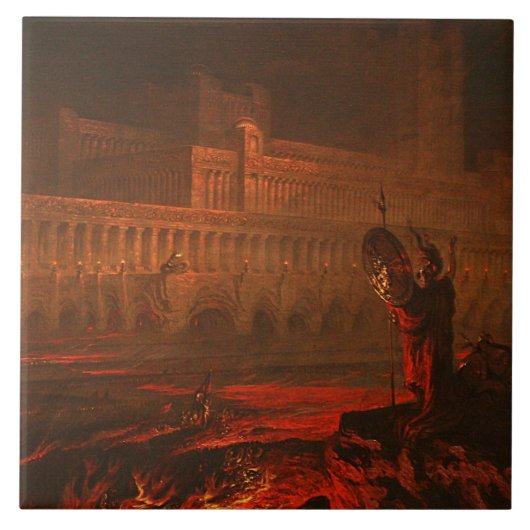 Parau Na te Varua ino (Wörter des Teufels), 1892 Fliese (Vorderseite)