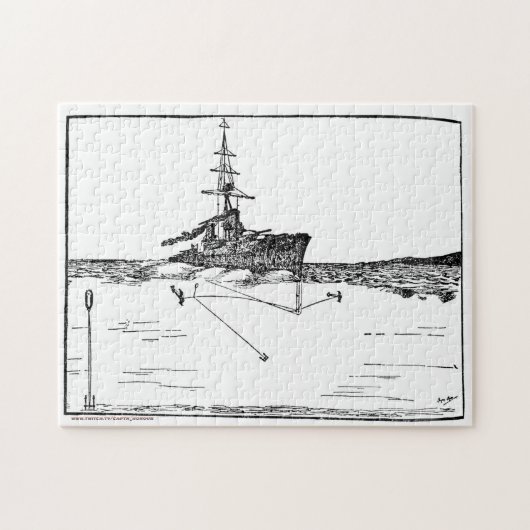 Paravane-Rätsel Puzzle (Horizontal)