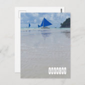 Paraw Sailing in Boracay Postkarte (Vorne/Hinten)