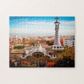 Parc Güell Gaudí Barcelona. Puzzle (Horizontal)