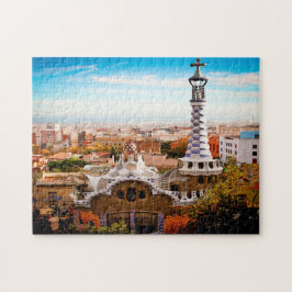 Parc Güell Gaudí Barcelona. Puzzle