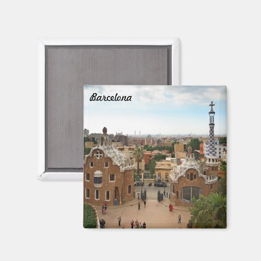 Parc Guell Magnet (Vorderseite/Rückseite)