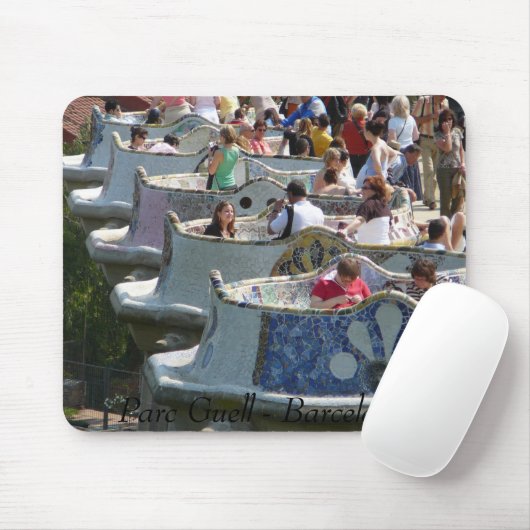 Parc Guell Mousepad (Mit Mouse)