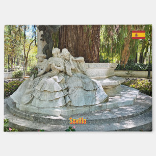 Parc Maria Louisa in Sevilla Magnet