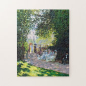 Parc Monceau Claude Monet Gemälde Puzzle (Vertikal)