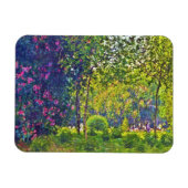 Parc Monceau Claude Monet Magnet (Horizontal)
