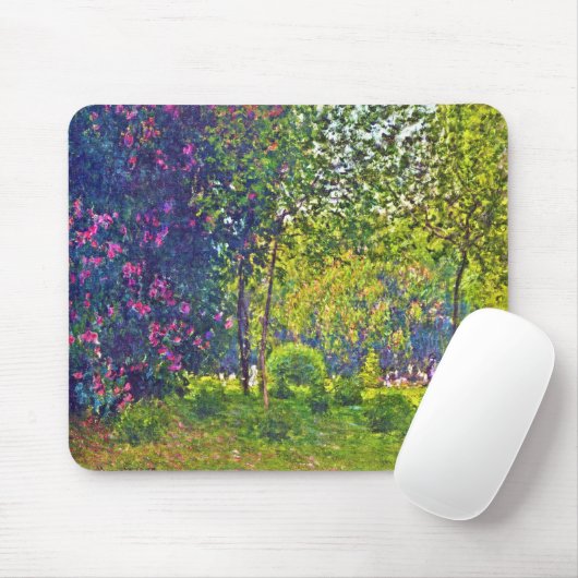 Parc Monceau Claude Monet Mousepad (Mit Mouse)