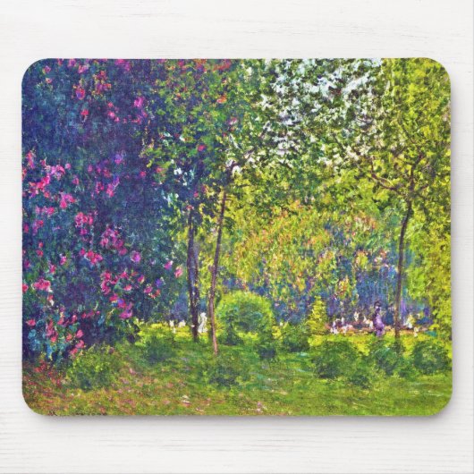 Parc Monceau Claude Monet Mousepad (Vorne)