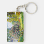 Parc Monceau, Paris Claude Monet Schlüsselanhänger (Rückseite)