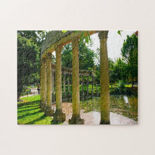 Parc Monceau Paris. Puzzle (Horizontal)