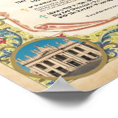 Parc Titular Fest Day Indulgence Plaque Poster (Ecke)