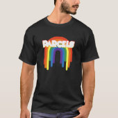 Parcels Rainbow Retro Theme T-Shirt (Vorderseite)