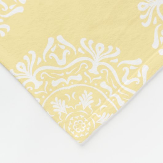 Parchment Mandala Fleecedecke (Ecke)